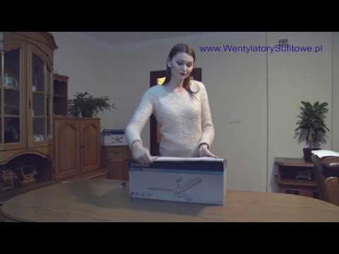 Montaż wentylatora sufitowego Industrial firmy Westinghouse - zdjęcie