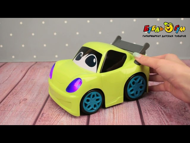 Машина Lanson Toys со световыми и звуковыми эффектами зеленая - видео