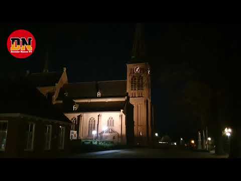 Centrum Schalkhaar mooi verlicht - Deventer Nieuws TV