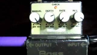 Video thumbnail for Boss BF-2B Bass Flanger Demo.wmv by Eranaor
