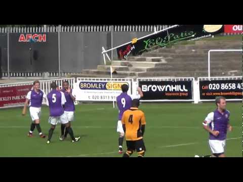 Cray Wanderers 2 AFC Hornchurch 5 (21 Aug 11) - Second Tuohy goal