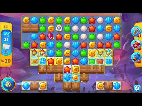Fishdom 521 Level - NO BooSTERS