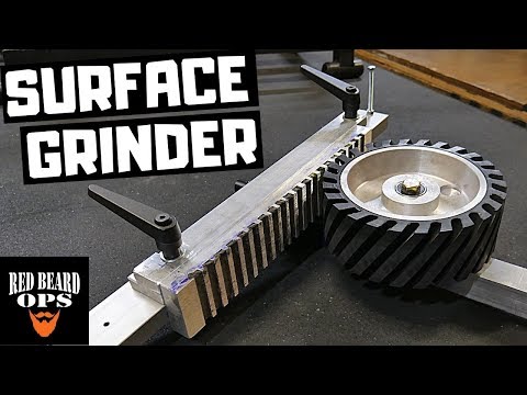 Homemade Surface Grinder Attachment - Want Flat Things?