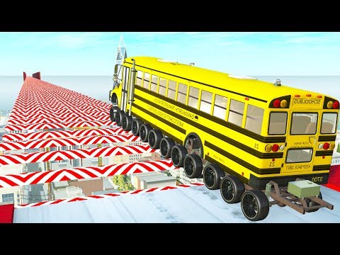 Air Speed Bumps Crashes #4 - Beamng drive