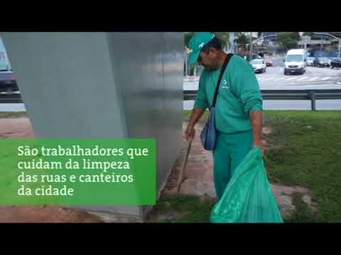 Rotina Trabalhadores Comcap - Limpeza Canteiros Espetinho