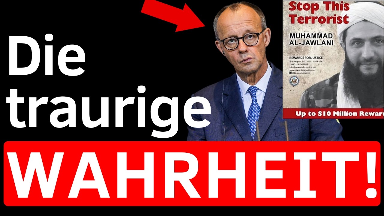 Die grausame OFFENBARUNG des Besuchs des syrischen "Präsidenten" bei Merz!