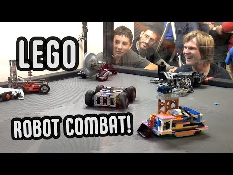 LEGO Robot Battle Arena Combat!