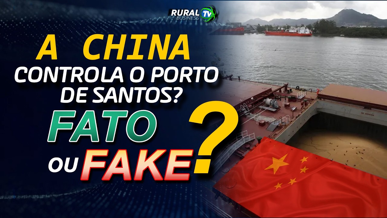 A CHINA CONTROLA O PORTO DE SANTOS? FATO OU FAKE?