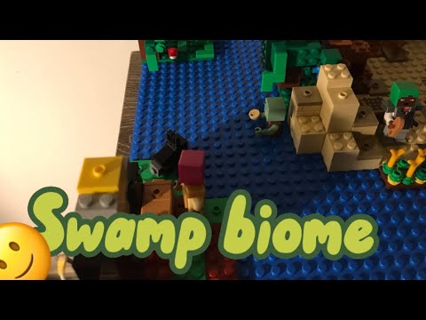 Mr Bricks32 - Minecraft Lego Swamp Biome 🌳 || Mr Bricks32￼