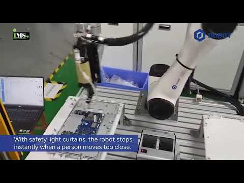 DOBOT | CR series automated screwdriving of laptop computer in assembly lines