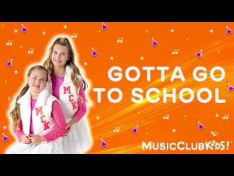 "Gotta Go To School" - Music Video A MusicClubKids!  Version of "Mood" by 24KGoldn