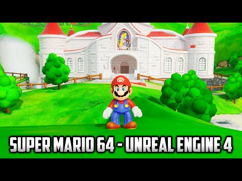 ⭐ Super Mario 64 - Opening Demo - Unreal Engine 4