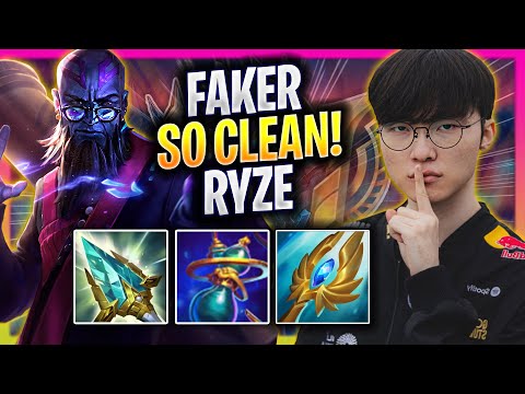 FAKER IS SUPER CLEAN WITH RYZE! - T1 Faker Plays Ryze MID vs Katarina! | Season 2026