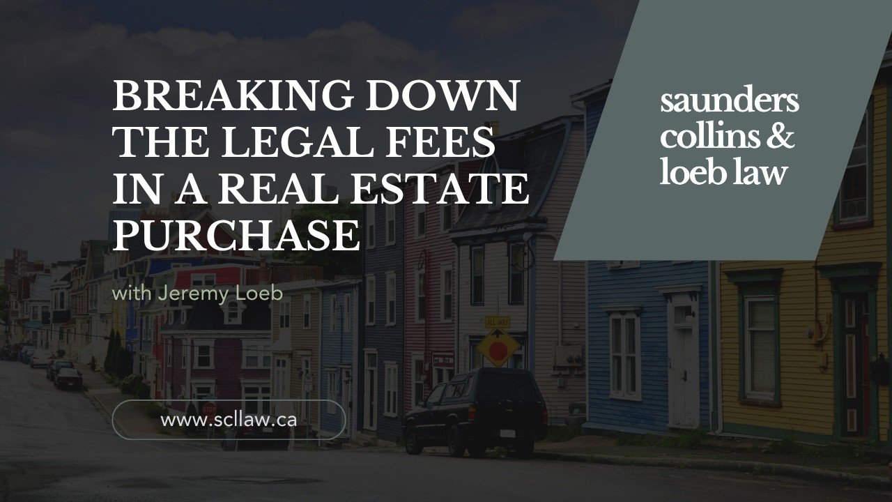 Breaking Down the Legal Fees in a Real Estate Purchase
