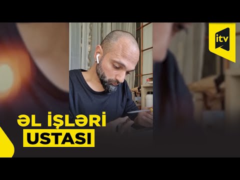 Qurumuş güllərə ikinci həyat verən Murad Məmmədov