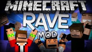 Minecraft Mod Showcase: Rave Mod - Dance Mode Enabled!