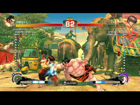 SSFIVAE~ Guy (OTinhoso) vs.  E.Honda (KOAMEFURO) HD