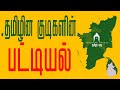 தமிழின குடிகளின் பட்டியல் சட்டநாதன் 