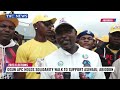 (VIDEO) Ogun APC Holds Solidarity Walk To Support Tinubu, Abiodun