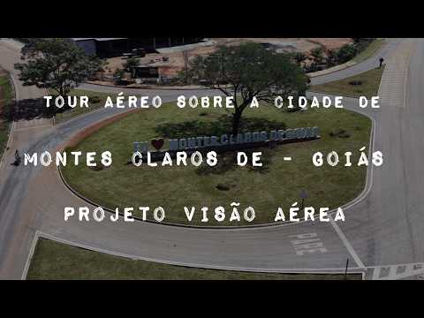 MONTES CLAROS DE GOIÁS, PROJETO VISÃO AÉREA - TOUR AÉREO PELA CIDADE