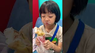 生まれてはじめてのクレープ