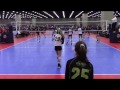 Isabella Hommes #25 Libero/DS FaR Out 15 National Black - Bluegrass Tournament