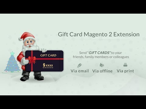 Magento 2 Gift Card Extension (downloadable) | Send Via Email, via Offline Or Printable - SetuBridge