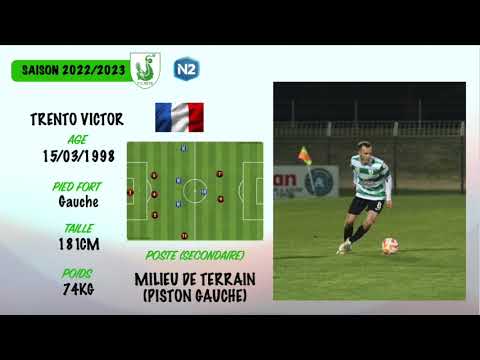 Victor Trento | Highlight Video |  | Central Midfielder |  Left Wing Back |