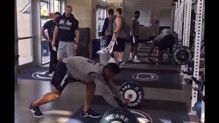 Saquon Barkley INSANE Lifting Compilation