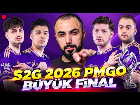 🔴 S2G E-SPOR 2026 PMGO FİNALLERİ 2. GÜN MAÇLARINI İZLİYORUZ! | PUBG Mobile