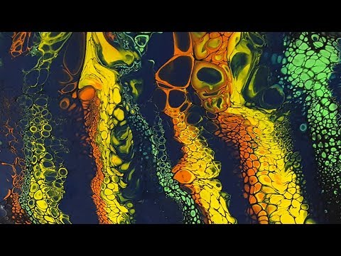 (66) Acrylic Pouring _ Swipe Technique _ Designer Gemma77 Video