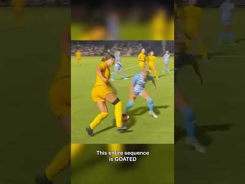 The entire play is INSANITY ⚽🤯 #shorts