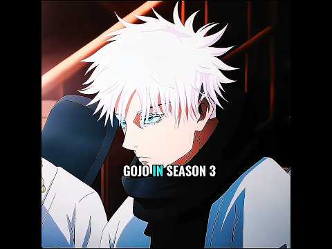 Gojo in jjk season 3 💀🩹 #shorts #jjk #jujutsukaisen #gojo #mrcrazy