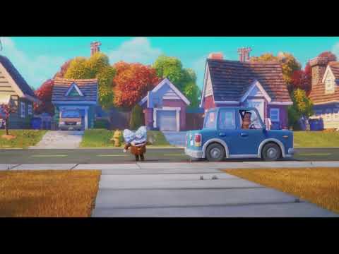 captain underpants professor poopypants getting hit by 3 cars is really funny