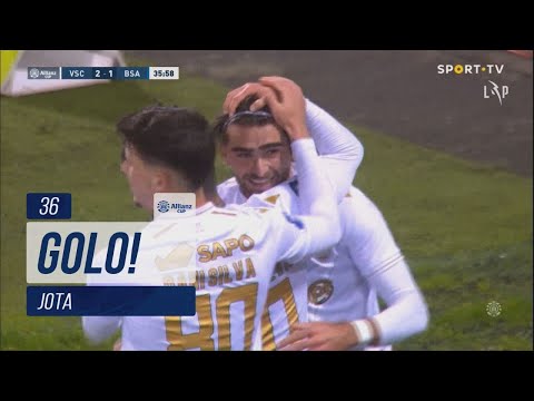 Goal | Golo Jota: Vitória SC (2)-1 BSAD (Taça da Liga 22/23 - Fase 3 - Jornada 2)