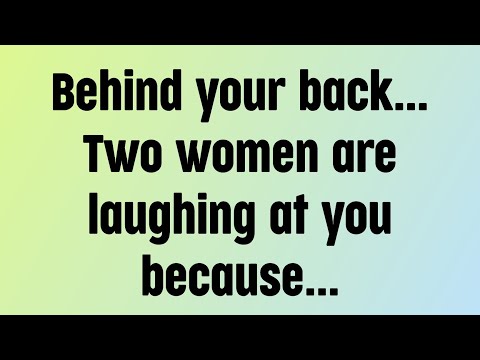 🌈God message today | Behind your back... Two women are laughing at you because...|🙏
