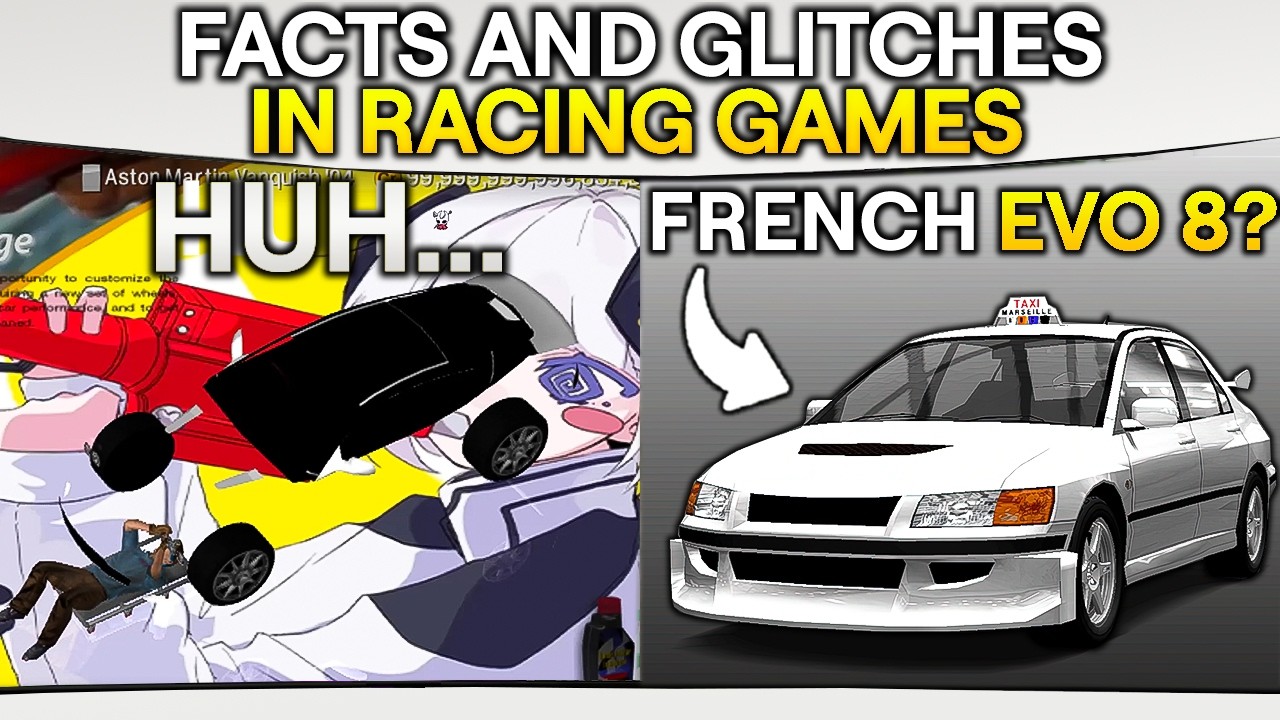 16 Minutes of Facts and Glitches in Racing Games