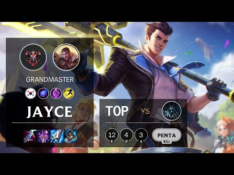 Jayce Top vs Karthus - KR Grandmaster Patch 11.2