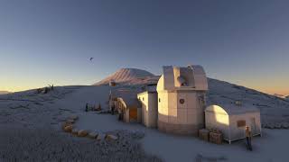 Saint Véran observatory video