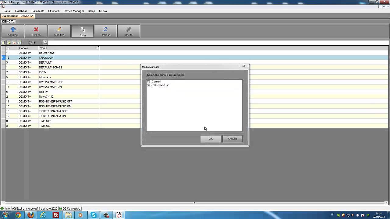 Create a crawl - TemplateCG