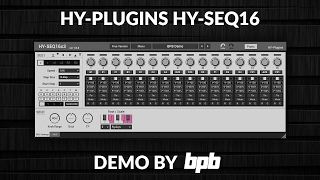 Video thumbnail for HY-Plugins HY-SEQ16 (FREE Step Sequencer VST Plugin) by Bedroom Producers Blog