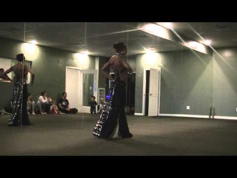 Sadira Lady Liquid - Yoga @ Cindy's 2nd locations Grand opening