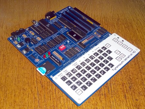 Minstrel 4D – LIVE BUILD – Production Prototype – Jupiter Ace Compatible Computer KIT