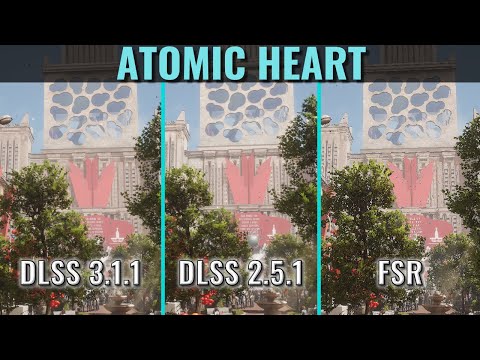 DLSS 3.1.1 vs 2.5.1 vs FSR - Visual Comparison - Atomic Heart - RTX 3070 - 1440p