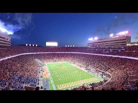 The Pride of the Southland Marching Band National Anthem before to the Kentucky game w/ Flyover
