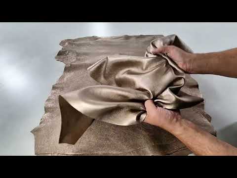 BRONZE LAMINATED  LEATHER 841