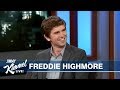 Freddie Highmore Thinks American Dating is Weird