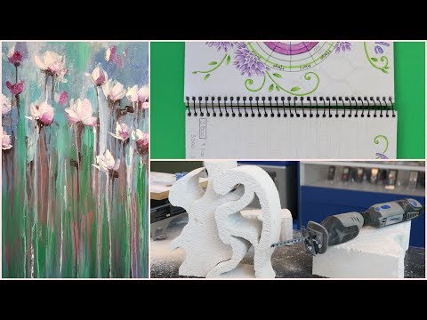 ManosalaObraTv 2018 Programa 10 - Pintar Cuadros - Bullet Journal - Herramientas Dremel