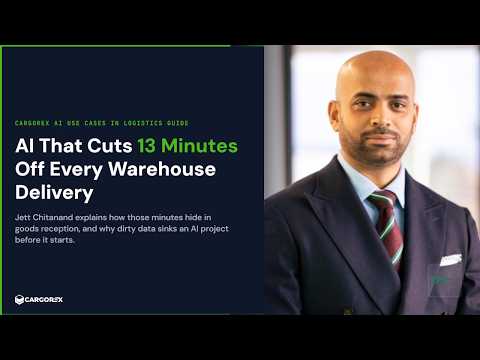 Jett Chitanand — AI That Cuts 13 Minutes Off Every Warehouse Delivery