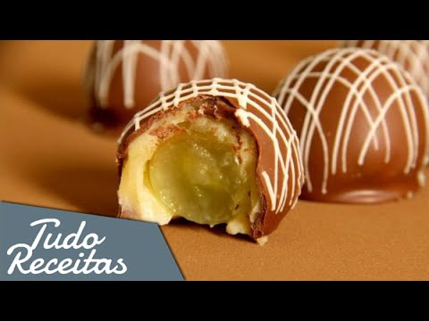 Uva coberta com chocolate // docinha e sofisticada